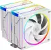 кулер SocAll Frozn A620 ARGB White ID-Cooling (270W, 29.9дБ, fan 120мм, 2000об/мин, PWM, FDB, ARGB, LGA1700/1200/1151/1150/1155/1156/AM5/AM4) Frozn A620 ARGB White