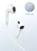 Наушники наушники Baseus Encok H17 Wired Earphone White (NGCR020002)