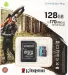 Карта памяти MicroSDXC, 128GB, Сlass 10, UHS-I, U3, Kingston SDCG3/128GB