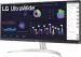 Монитор LG 29WQ600-W (21:9, 2560x1080, IPS, 100 Гц, AMD FreeSync Premium, динамики, HDMI+DP+USB Type-C, VESA 100x100, KVM, Silver)