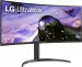 Монитор LG 34WP65C-B (21:9, 3440x1440, VA, изогнутый (1800R), 160 Гц, AMD FreeSync Premium, динамики, интерфейсы HDMI+DisplayPort, регулировка высоты)